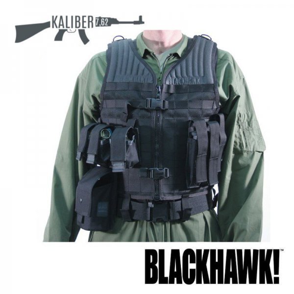 Kamizelka taktyczna Blackhawk Omega Vest STRIKE czarna 2