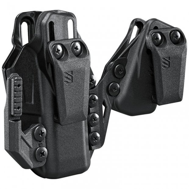  Kabura Stache IWB Premium Holster Kit do broni Glock 26/27/33  z latarką TLR 7/8+ładownica Blackhawk 3