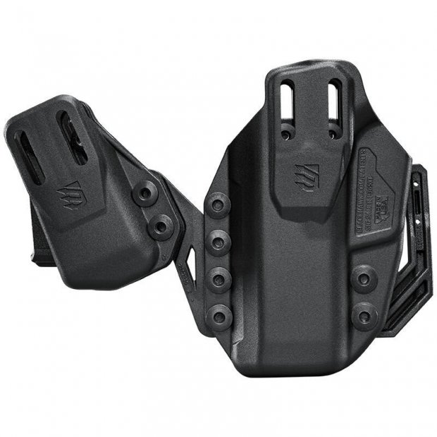  Kabura Stache IWB Premium Holster Kit do broni Glock 26/27/33  z latarką TLR 7/8+ładownica Blackhawk