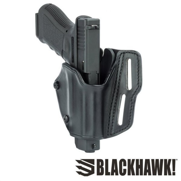 Kabura Blackhawk GripBreak® Leather Holster Glock 17/19 Prawa