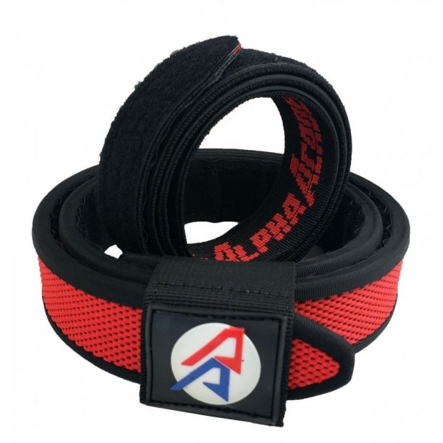 Pas Double Alpha Academy Premium Belt czerwony rozmiar 42" 3