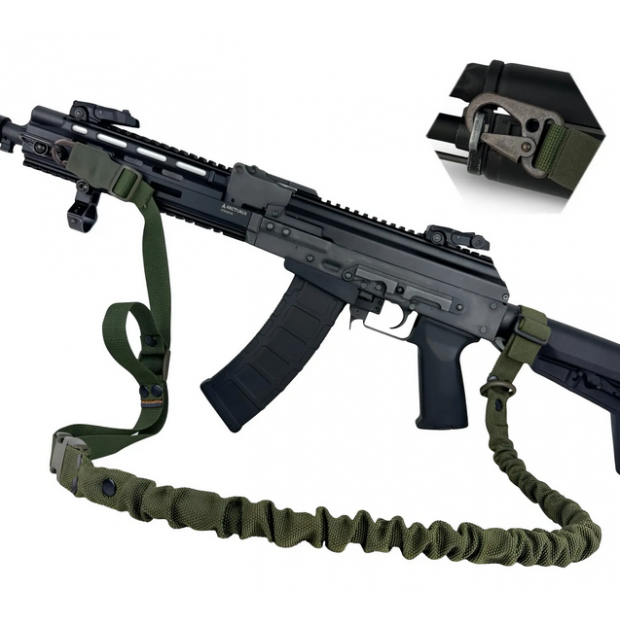  Elastyczny pas do broni FORSETI jedno/dwupunktowy Oliwkowy RAGNAROK