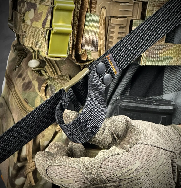 Dwupunktowy elastyczny pas FORSETI QD Gen.II Czarny RAGNAROK 5