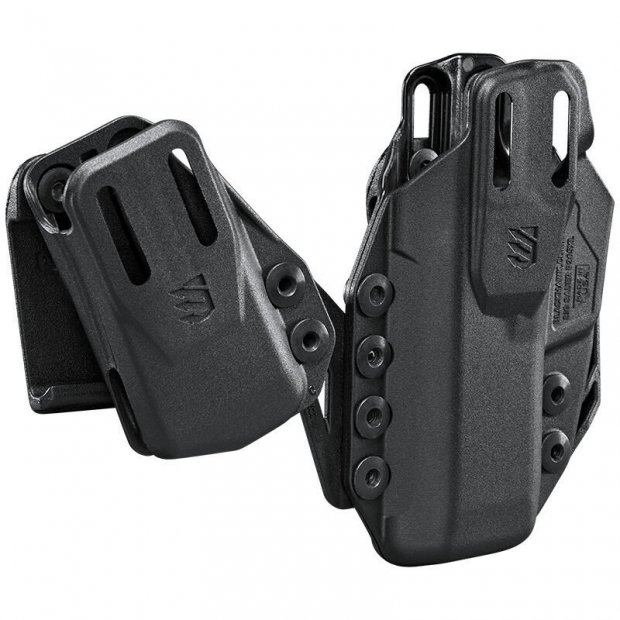  Kabura Stache IWB Premium Holster Kit do broni Glock 26/27/33  z latarką TLR 7/8+ładownica Blackhawk 2
