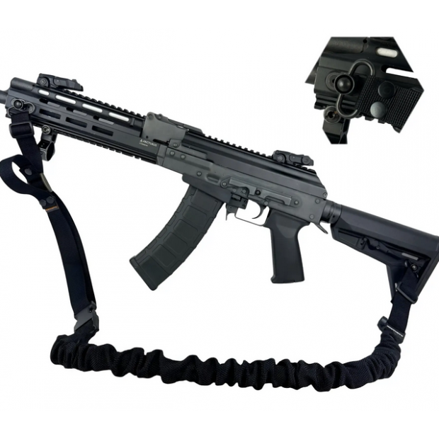 Dwupunktowy elastyczny pas FORSETI QD Gen.II Czarny RAGNAROK