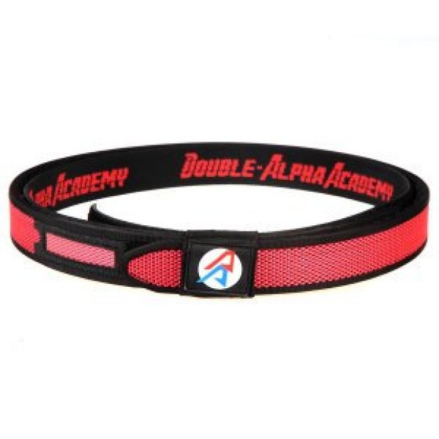 Pas Double Alpha Academy Premium Belt czerwony rozmiar 42" 2