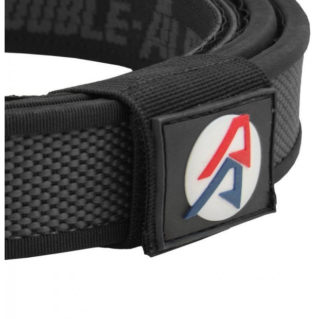 Pas Double Alpha Academy Premium Belt czarny rozmiar 40" 3