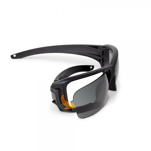Okulary balistyczne ESS - Rollbar Black Contract - Subdued Logo Kit  3