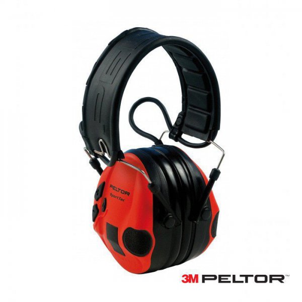 Aktywne ochronniki słuchu Peltor SportTac czarne 8