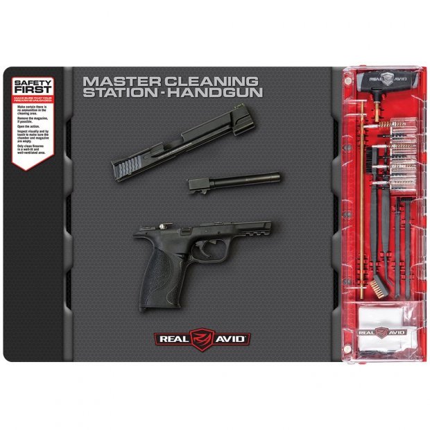 Mata rusznikarska z zestawem narzędzi Master Cleaning Station™ - Handgun Real Avid 2