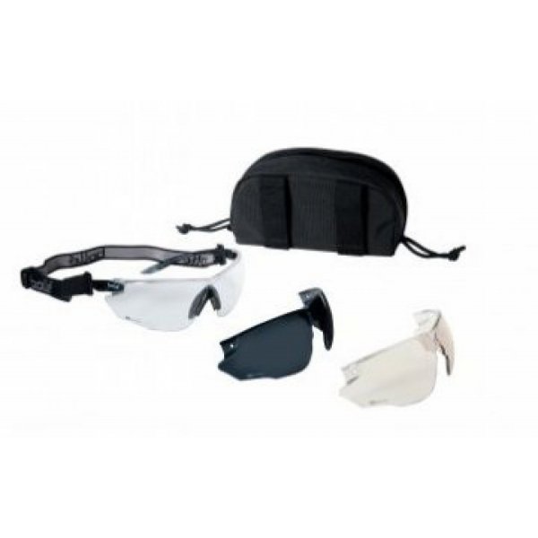 Okulary balistyczne Bolle Tactical COMBAT zestaw