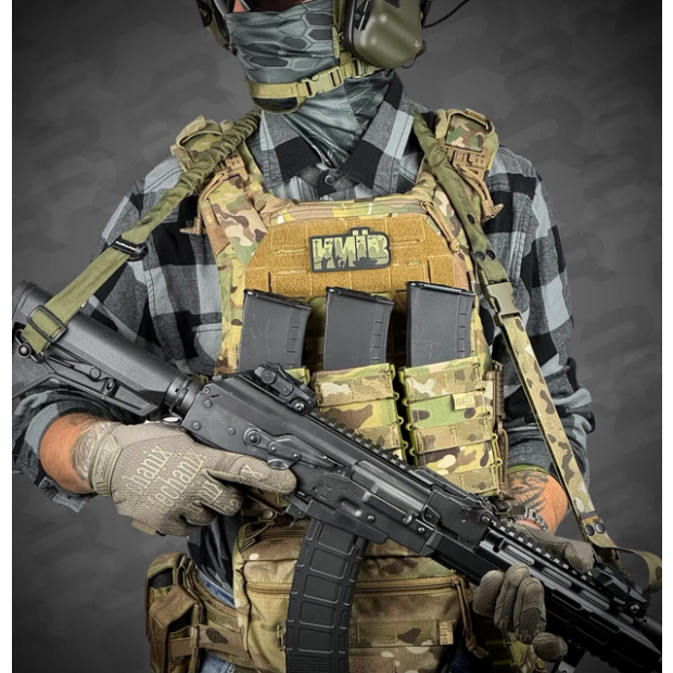 Dwupunktowy elastyczny pas  FORSETI QD Gen.II Multicam RAGNAROK 3