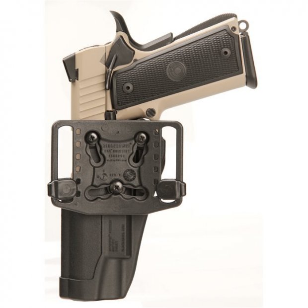 Kabura Blackhawk Sportster Standard CQC® Matte Finish Colt Cmdr 1911 czarna prawa 5