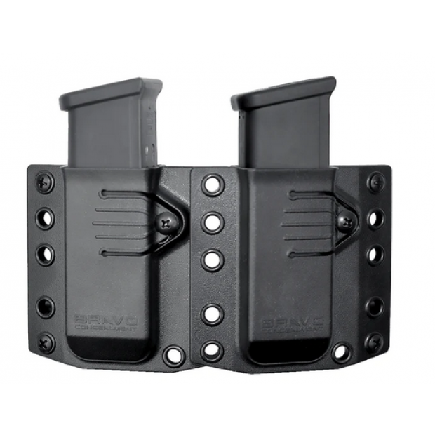 Ładownica na dwa magazynki do pistoletu - Glock HK, Sig Sauer, S&W M&P Bravo Concealment