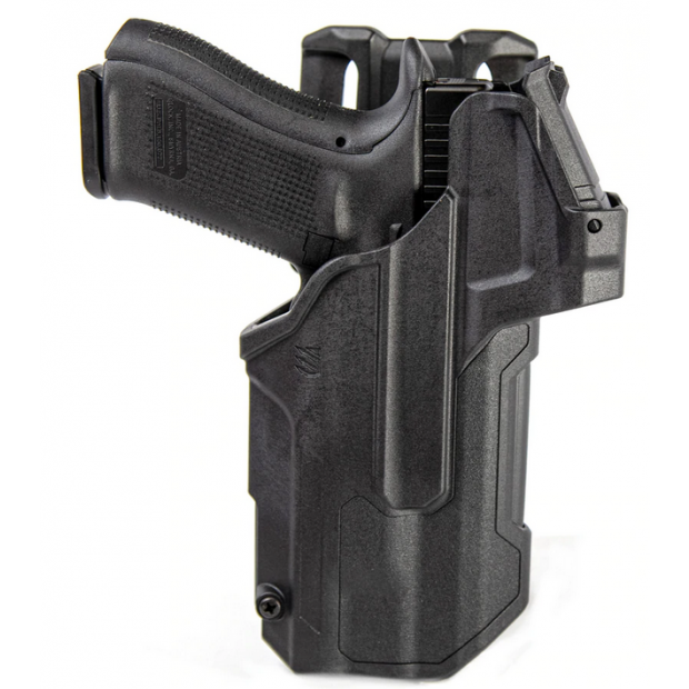 Kabura Blackhawk T-Series L2D Light-Bearing Red Dot Sight (RDS) Duty Holster do GLOCK 17/19/22/31/32/45 RDS z latarką X-300 Prawa 2