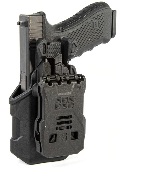 Kabura Blackhawk T-Series L2C Glock 17/19/45/22/23/31/32 z Latarką TLR 7/8 lewa 3
