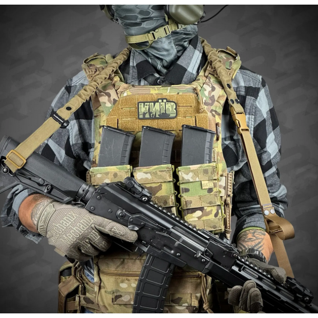 Dwupunktowy elastyczny pas FORSETI QD Gen.II Coyote RAGNAROK 3