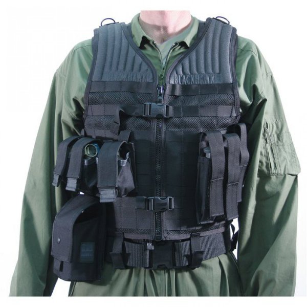 Kamizelka taktyczna Blackhawk Omega Vest STRIKE czarna
