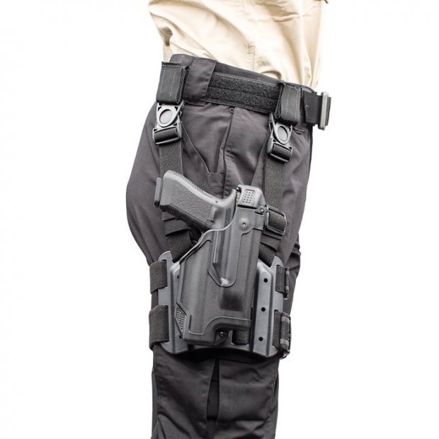 Kabura Blackhawk EPOCH Level 3 Light Bearing Tactical Holster  Glock 17 Prawa
