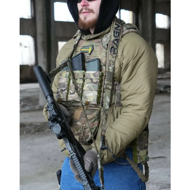 Pas nośny z szerokim naramiennikiem KRAKEN Carbine Gen.II Multicam  RAGNAROK 8