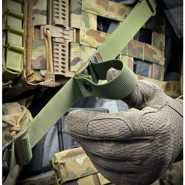 Dwupunktowy elastyczny pas FORSETI QD Gen.II Oliwkowy RAGNAROK 5