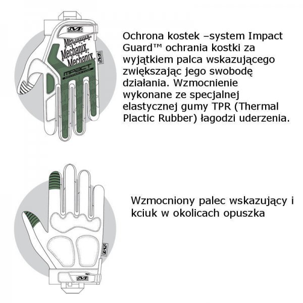 Rękawice Mechanix Wear M-Pact MultiCam L 3
