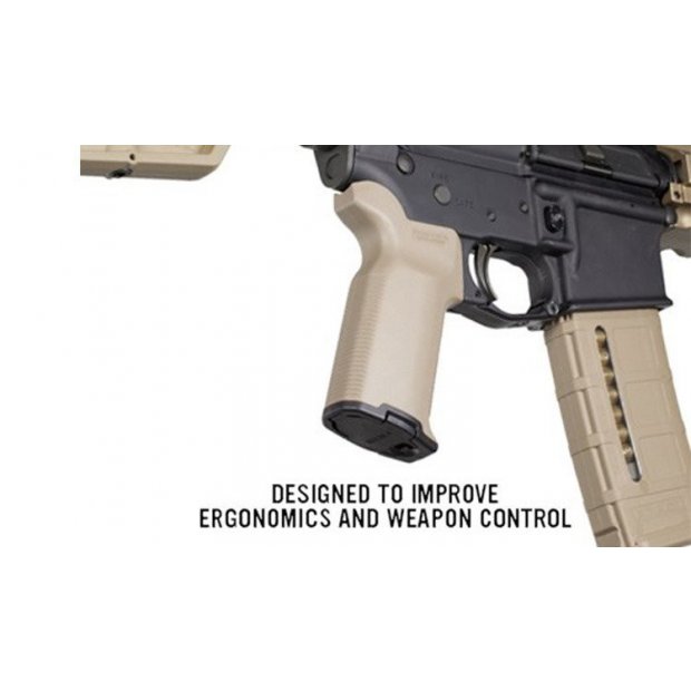 Chwyt pistoletowy MOE-K2+® Grip do AR15/M4 - Flat Dark Earth Magpul 5