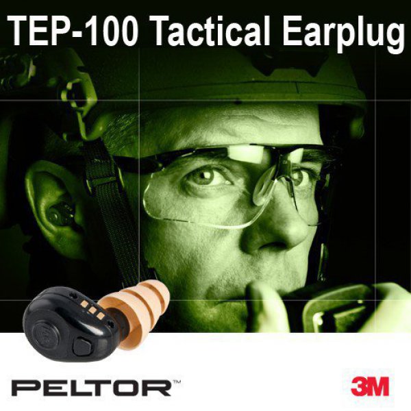 Taktyczne wkładki przeciwhałasowe TEP-100 7